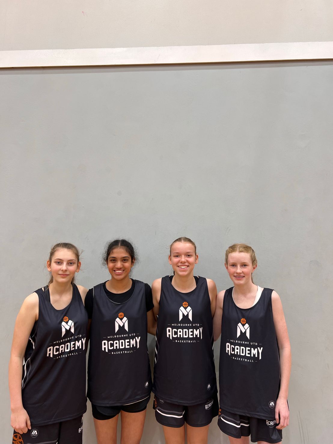 Melb United Academy girls