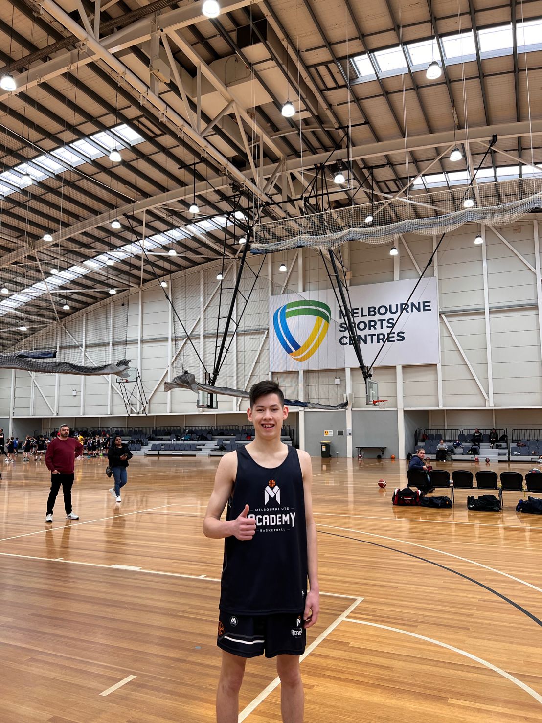 Melb United thumbs up